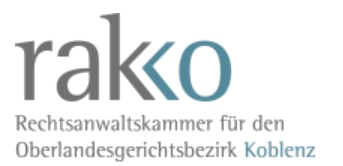 Logo von Rechtsanwaltskammer Koblenz